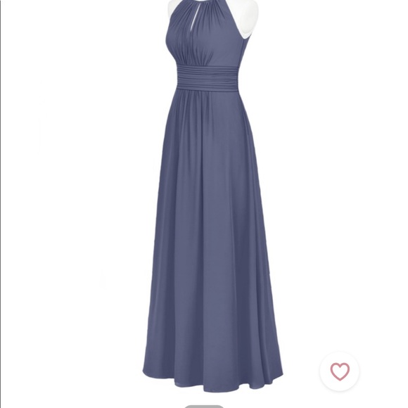 Bridesmaids dress in stormy blue - Picture 4 of 8